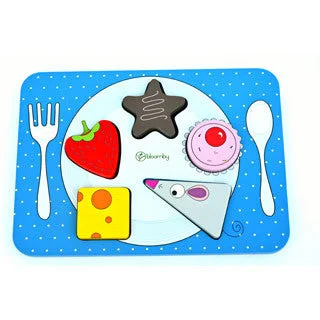 Bloomby Match the Snacks Wooden Toy