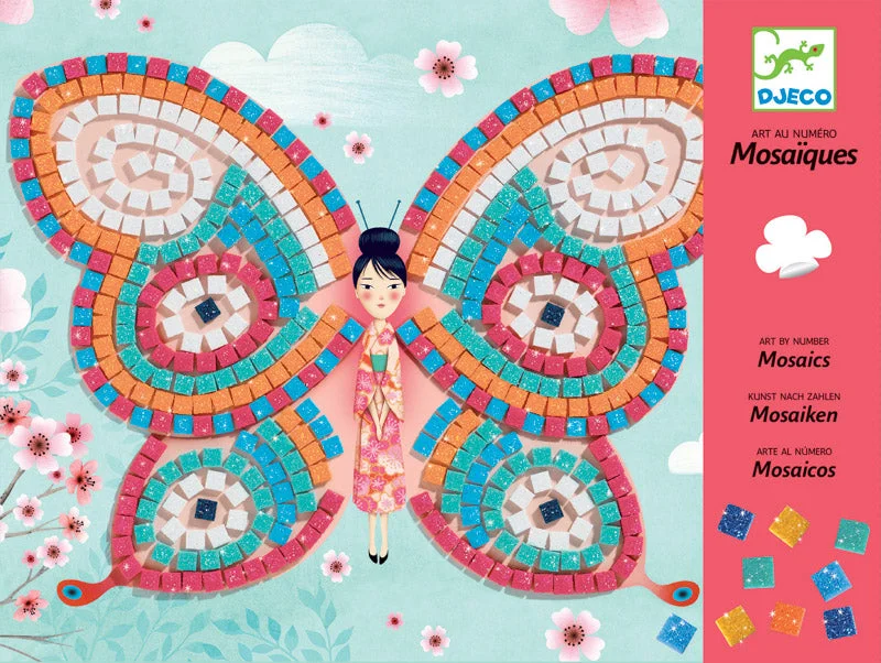 Butterfly Mosaic Craft Kit by Djeco