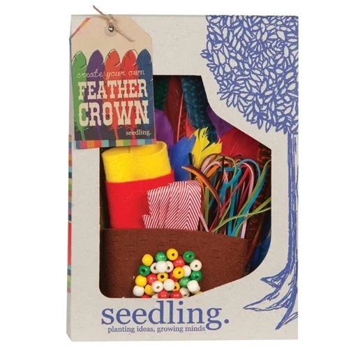 Create Your Own Feather Crown Kids Craft Kit