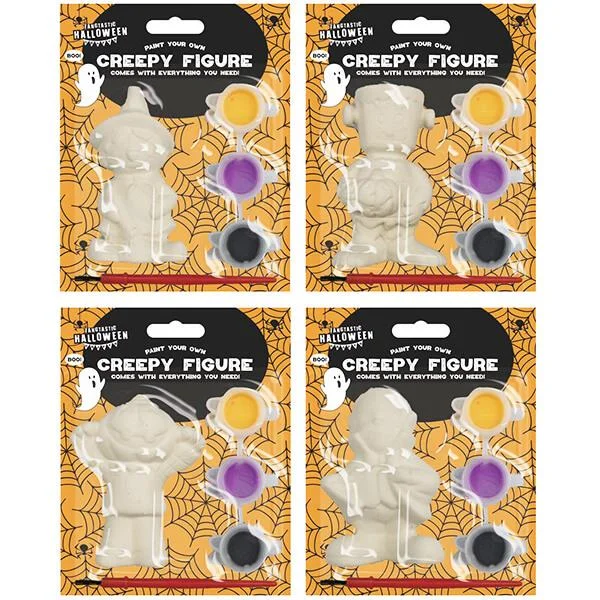 Halloween Paint Your Own Figure Children's Craft Kit (Assorted)