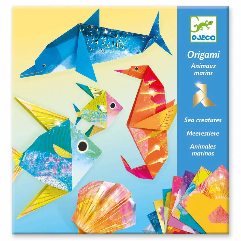 Sea Creatures Origami Paper Craft Kit