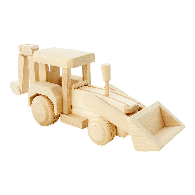 Wooden Backhoe Loader - Theo