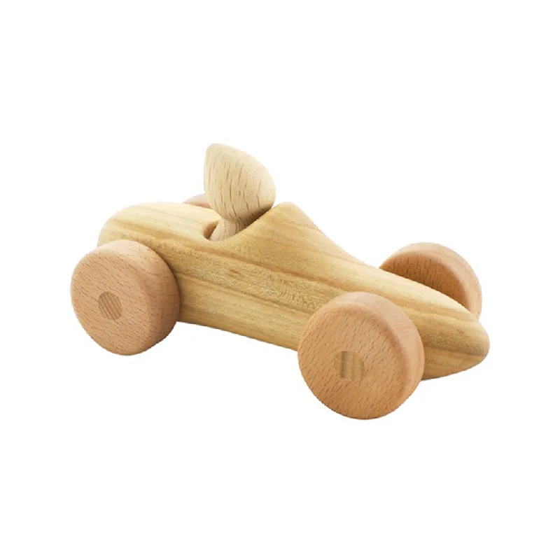 Wooden Car With Driver - Felix