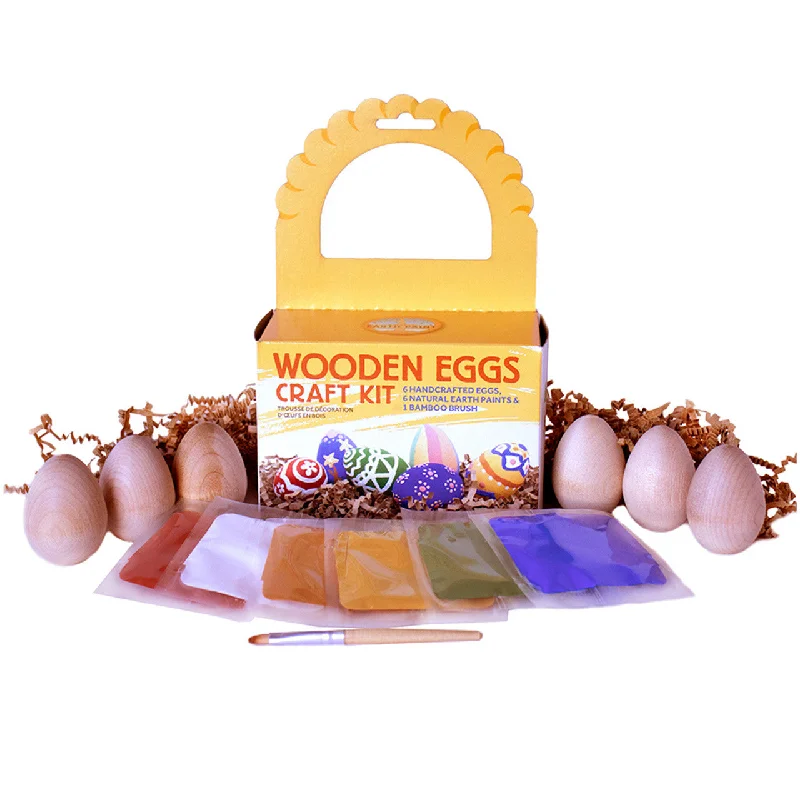 Wooden Eggs Craft Kit