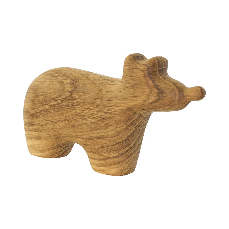 Wooden Bear Figure - Quincy