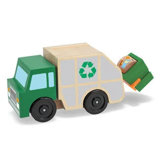 Wooden Garbage Truck