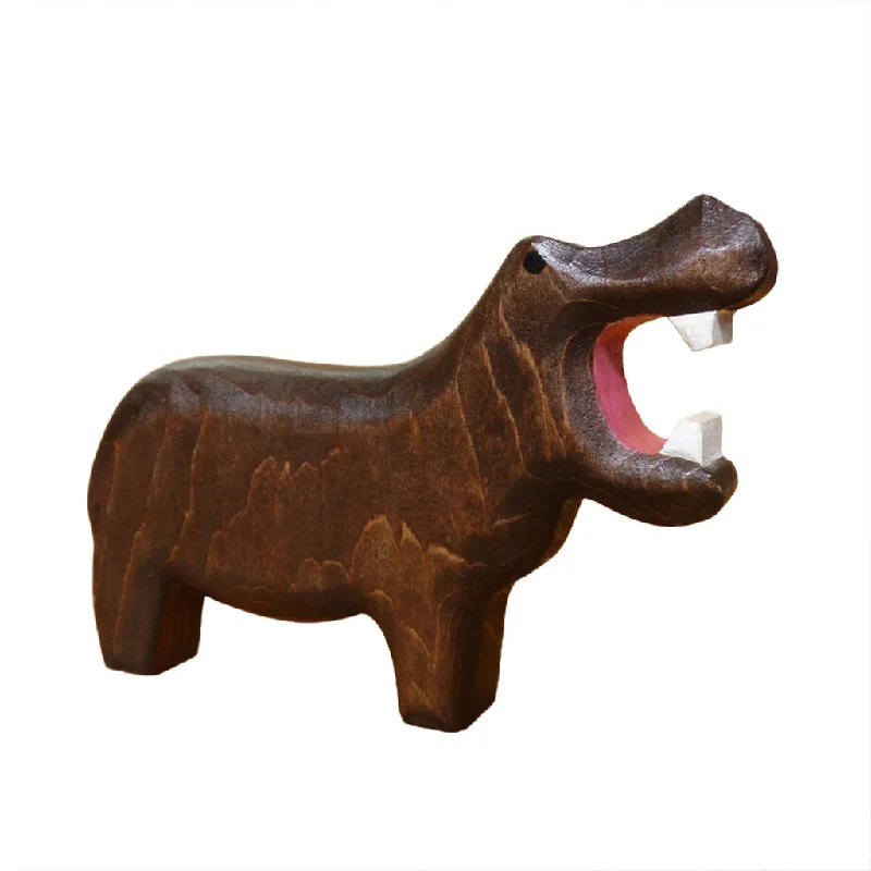 Wooden Hippopotamus