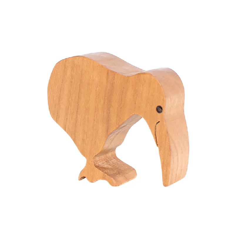 Wooden Kiwi Figure