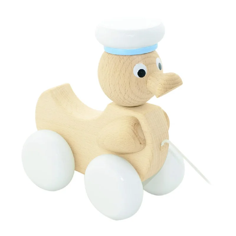 Wooden Pull Along Toy Duck - Austin