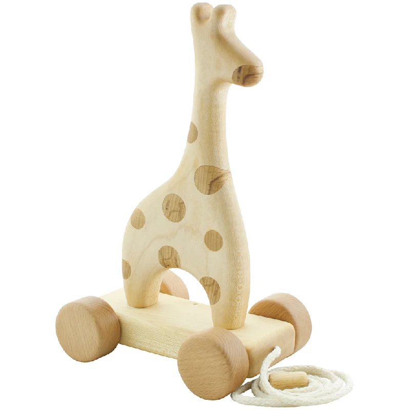 Wooden Pull Along Giraffe - Amelie