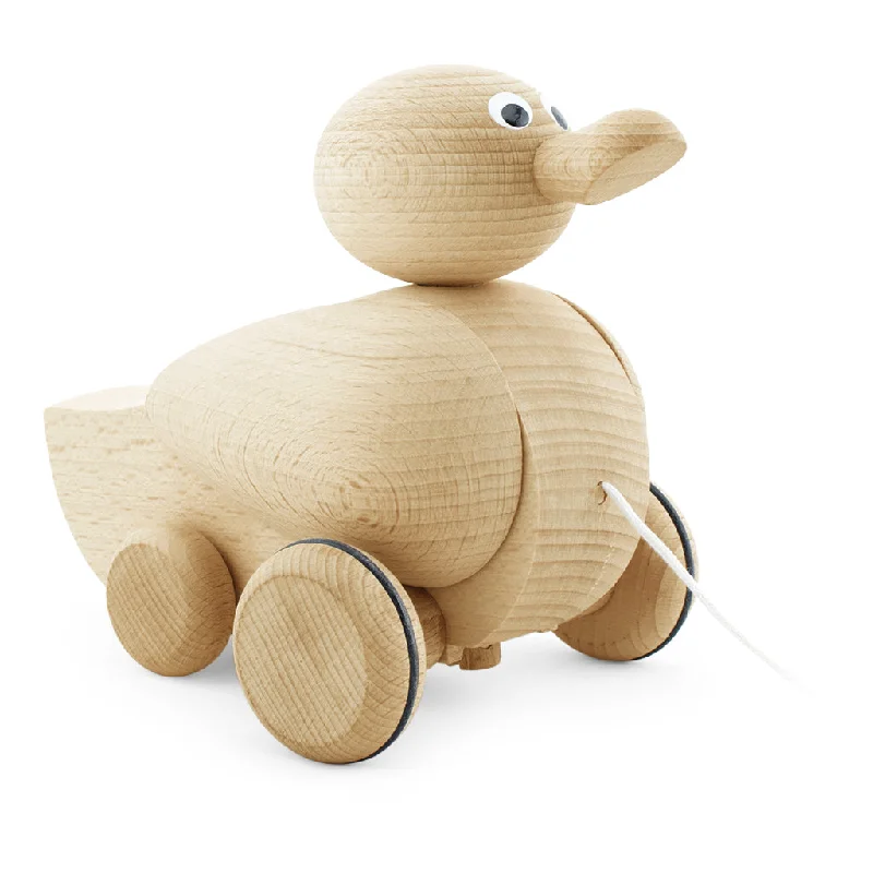 Wooden Pull Along Quacking Duck - Gigi