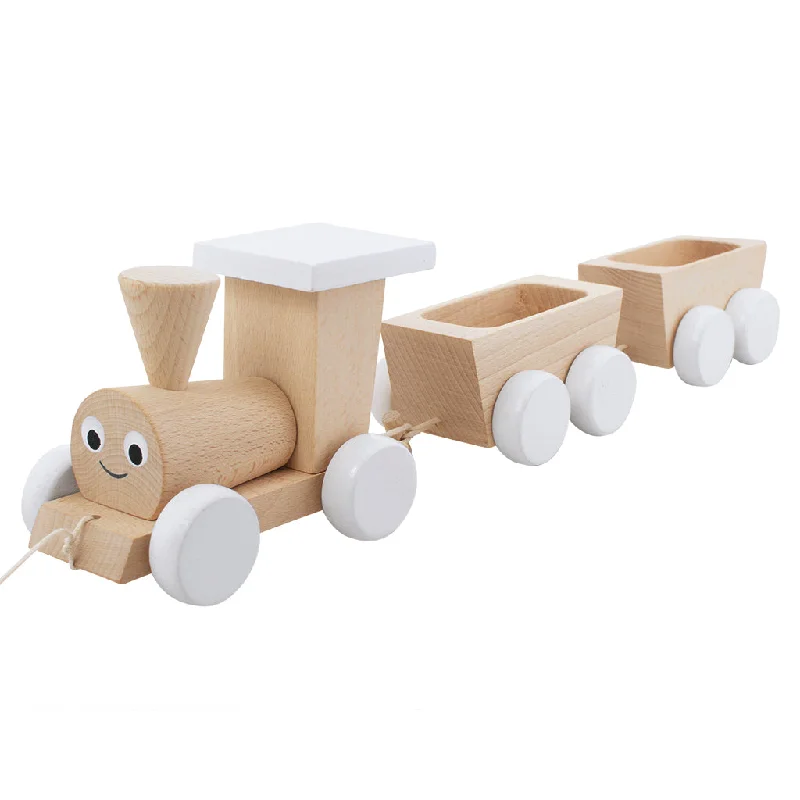 Wooden Pull Along Train - Theodore *SECONDS STOCK*