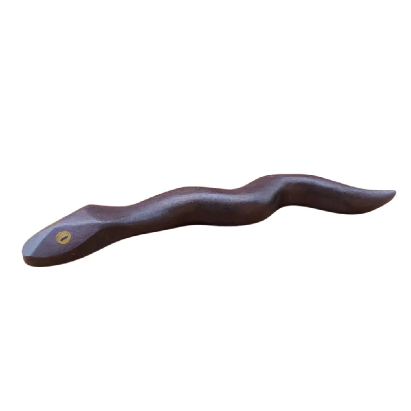 Wooden Red-Bellied Black Snake