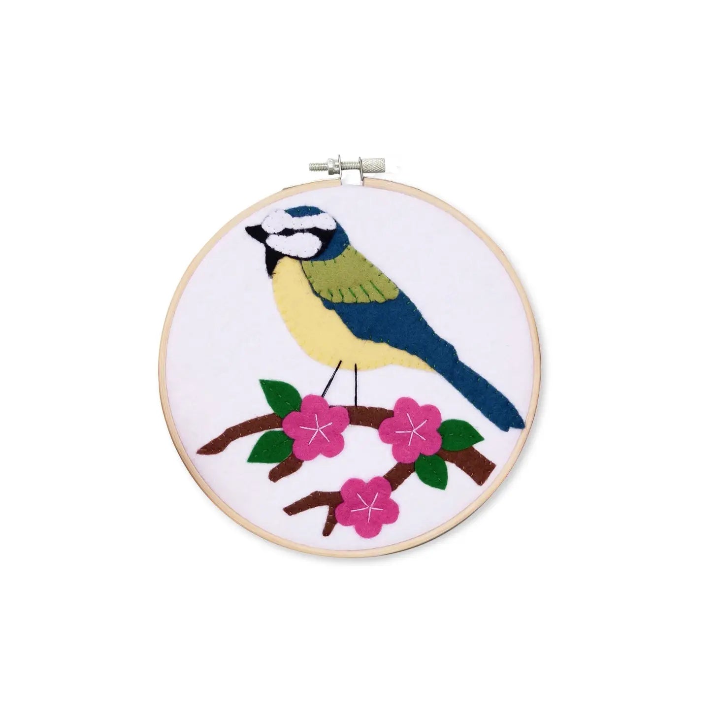 Blue Tit Felt Applique  Craft Kit