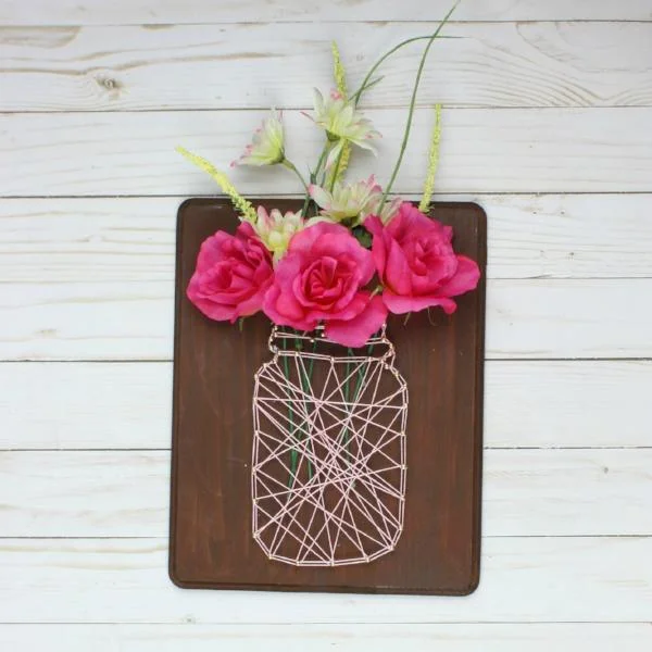 Mason Jar String Art Craft Kit