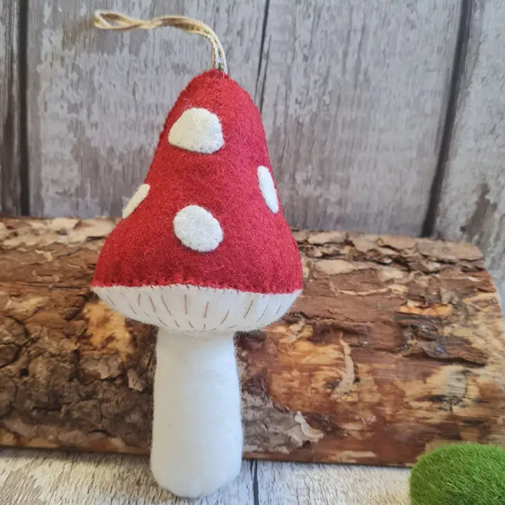 Autumn Toadstool felt craft kit, Corinne Lapierre, UK.