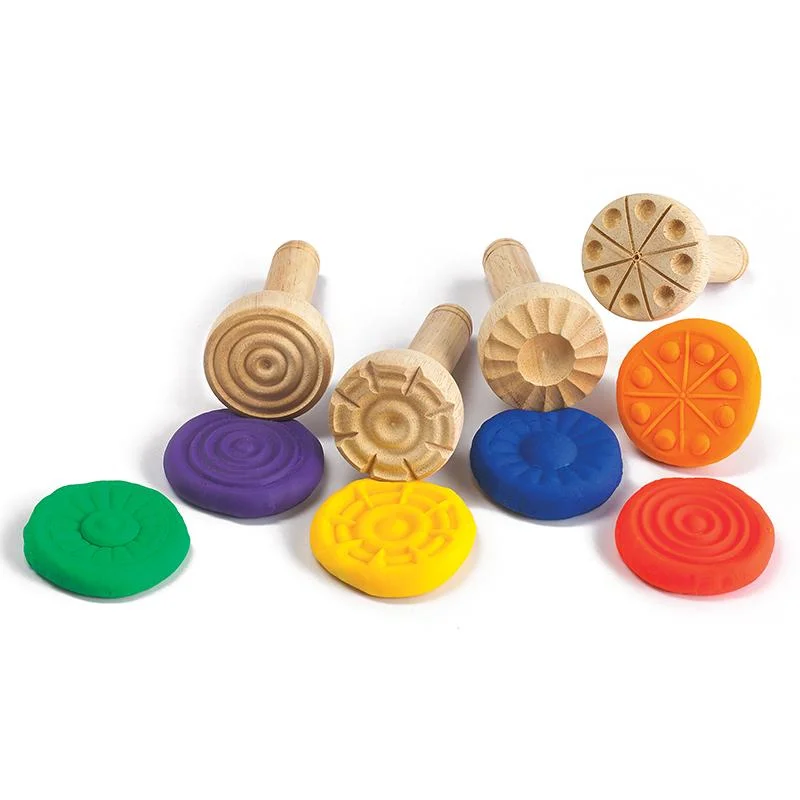 Wooden Dough Stampers