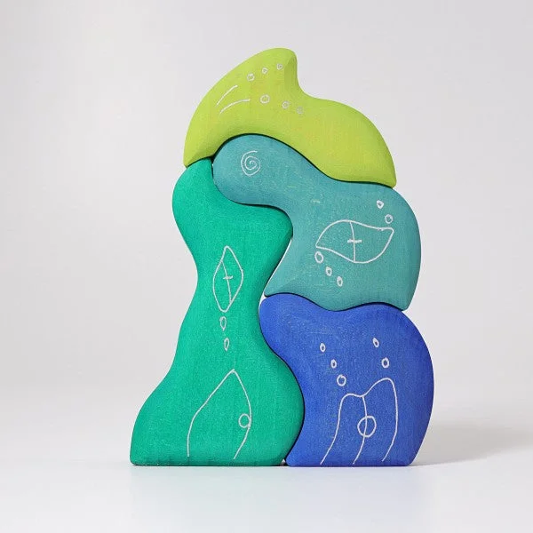 Casa Aqua Wooden Blocks