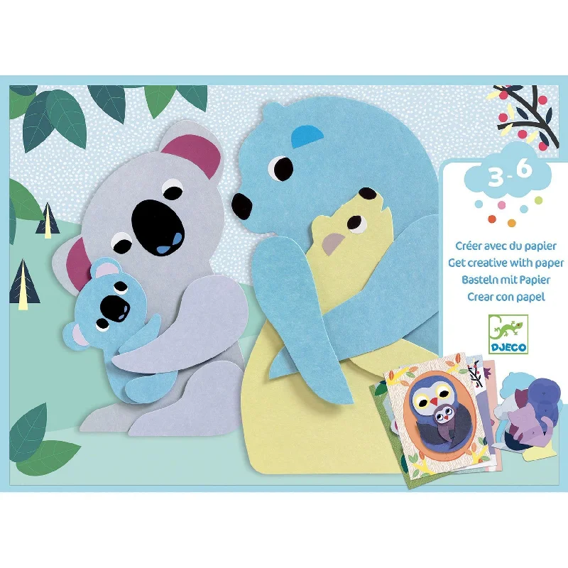 Personalized handmade toys for kids with custom designs-Hugs Paper Creation Craft Kit