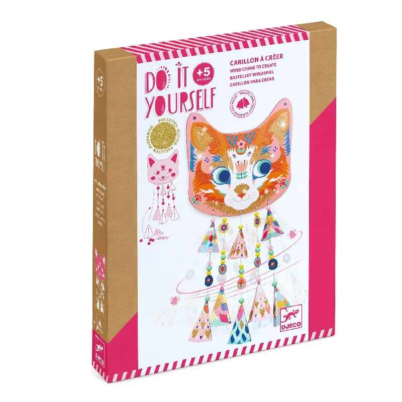 Kitty DIY Wind Chime Craft Kit