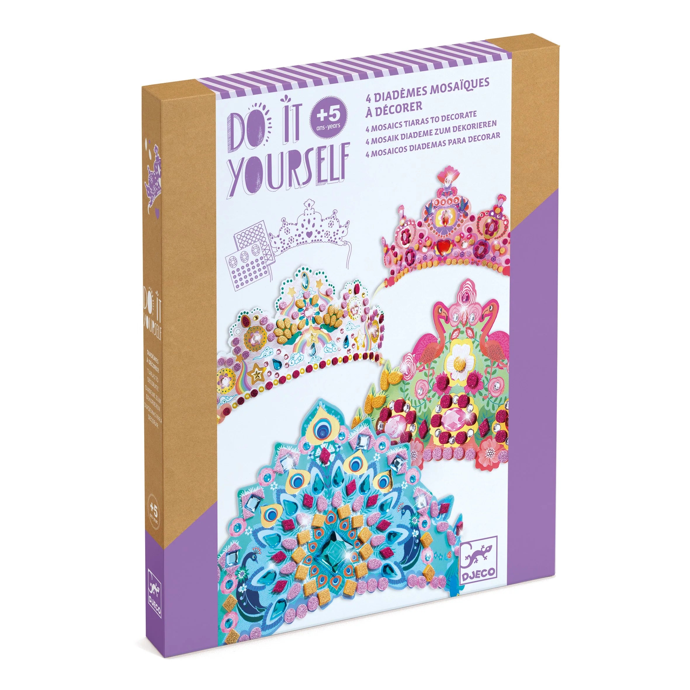 Like a Princess DIY Mosaic Tiaras Craft Kit