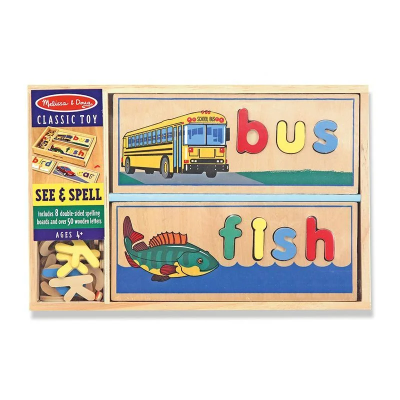 See & Spell Wooden Learning Set