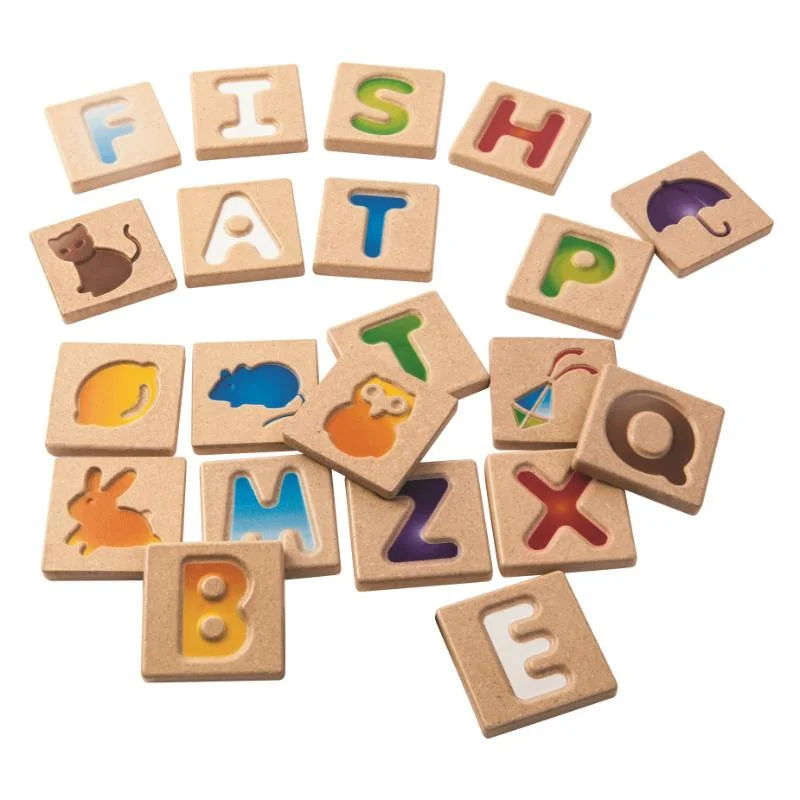 Alphabet A-Z Wooden Tiles