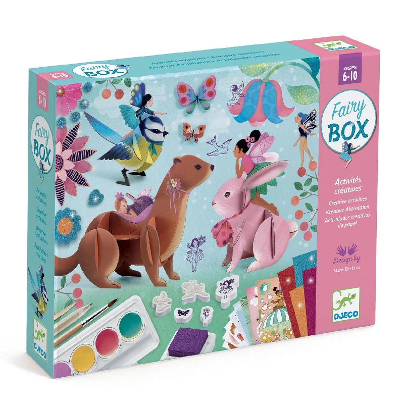 Custom handmade toys for children to celebrate special occasions-The Fairy Box Multi-Activity Craft Kit