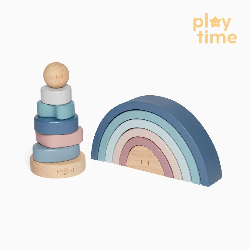 Wooden Baby Toys Gift Set