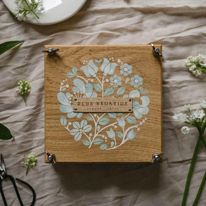 Wooden Flower Press - Square