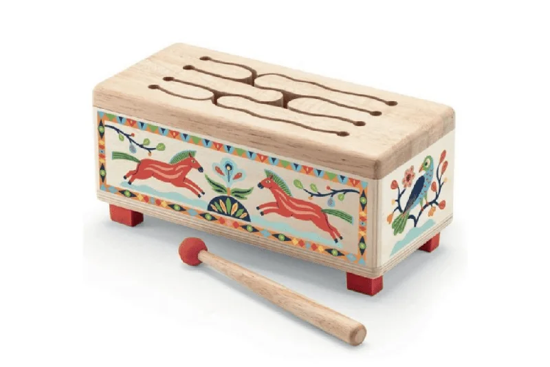 Wooden Box Drum