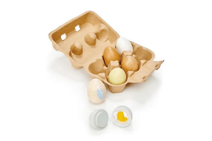 Wooden Eggs by Tender Leaf