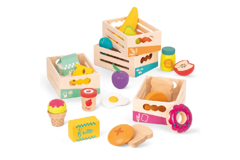 Wooden Food Collection