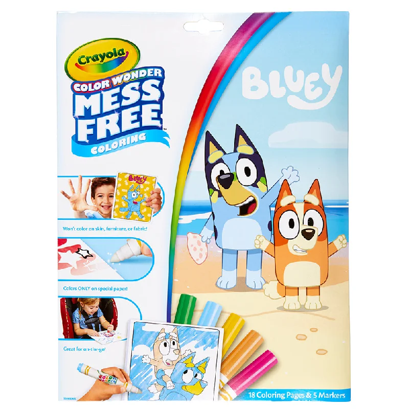 Bluey: Color Wonder Coloring Set