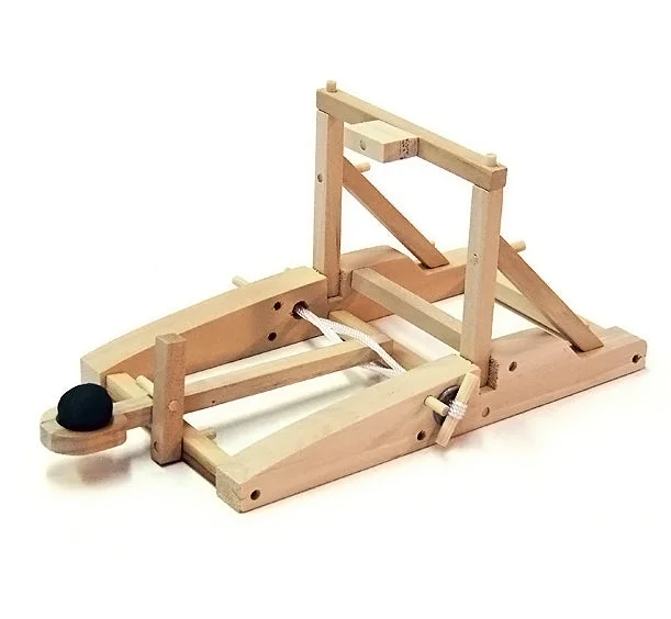 Medieval Catapult Wooden Kit