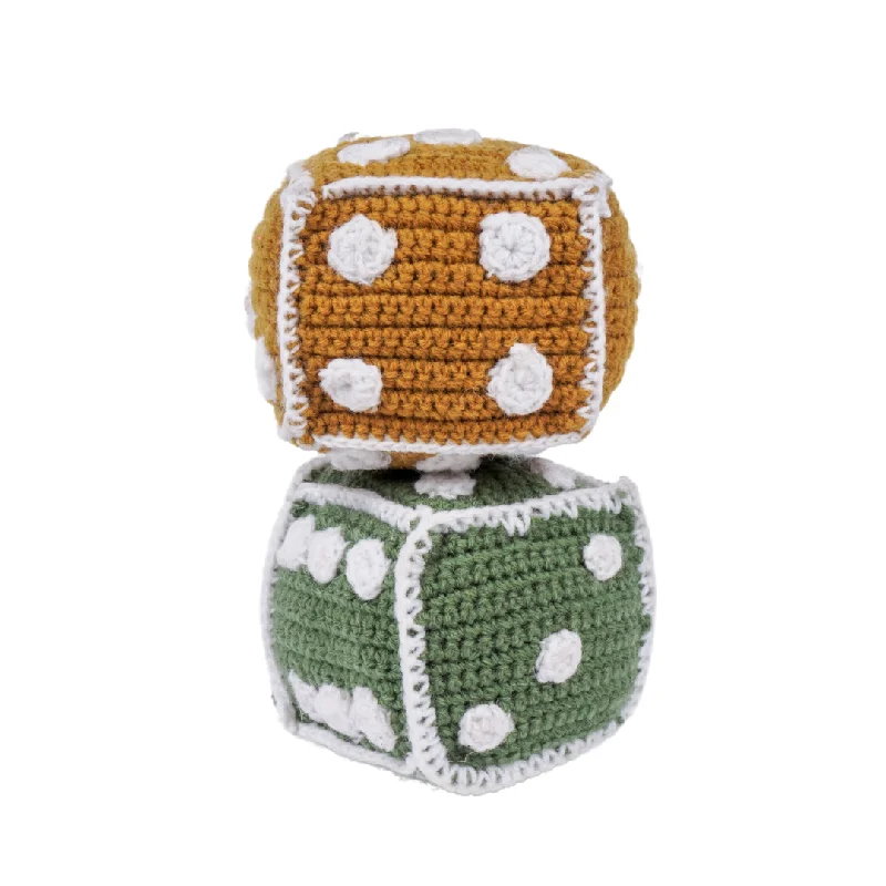 Crochet Dice | Early Math Toy (2 Pcs)