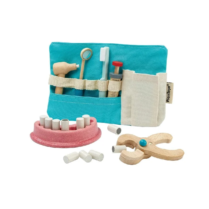 Wooden Dentist Toy Set