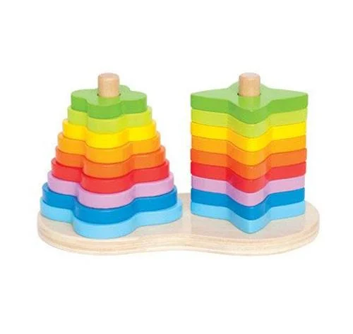 Double Rainbow Stacker (19pc)