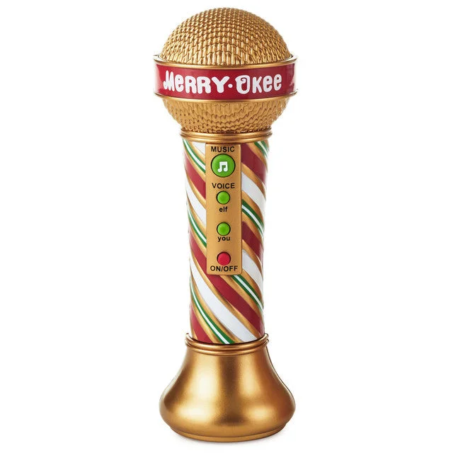 Hallmark Merry-Okee Christmas Interactive Microphone