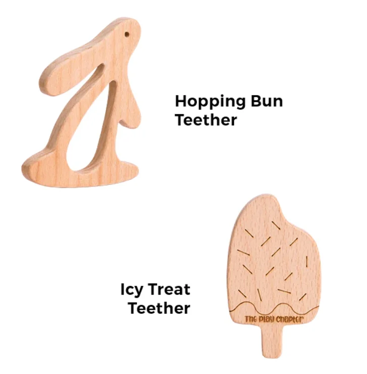 Hopping Bun Icy Treat Teether Set