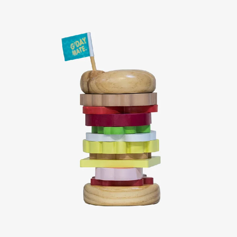 ICONIC TOY - AUSTRALIAN STACKING BURGER