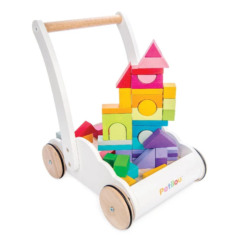 Le Toy Van Petilou Wooden Educational Rainbow Cloud Walker