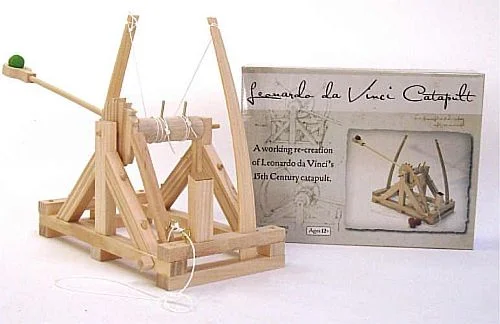 Leonardo Da Vinci Catapult Wooden Kit