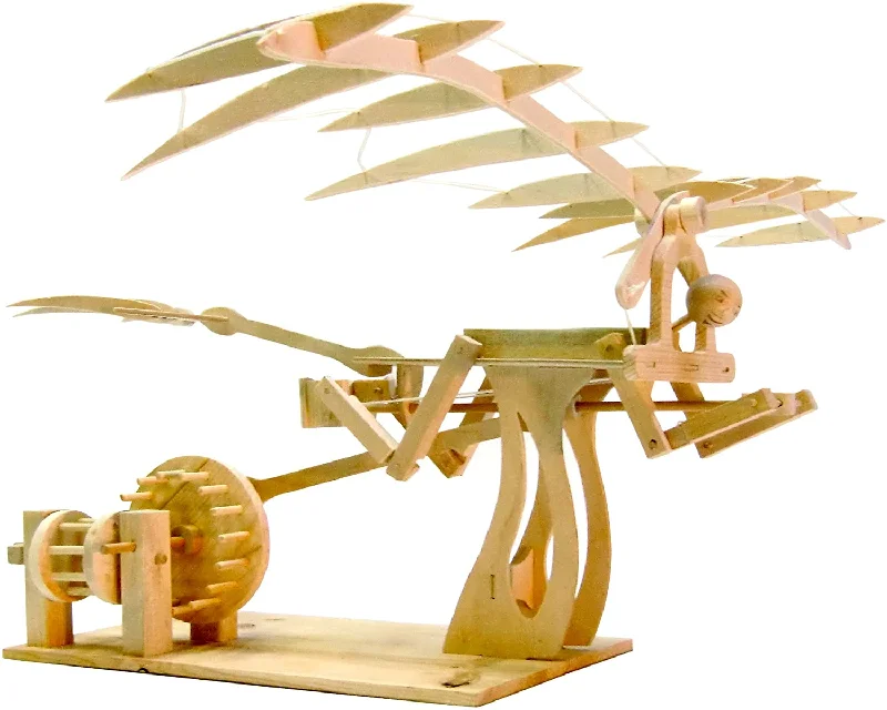 Leonardo Da Vinci Ornithopter Wooden Kit