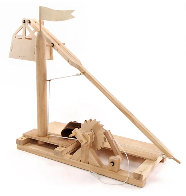 Leonardo Da Vinci Trebuchet Wooden Kit