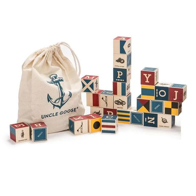 Nautical ABC Blocks (26pc)