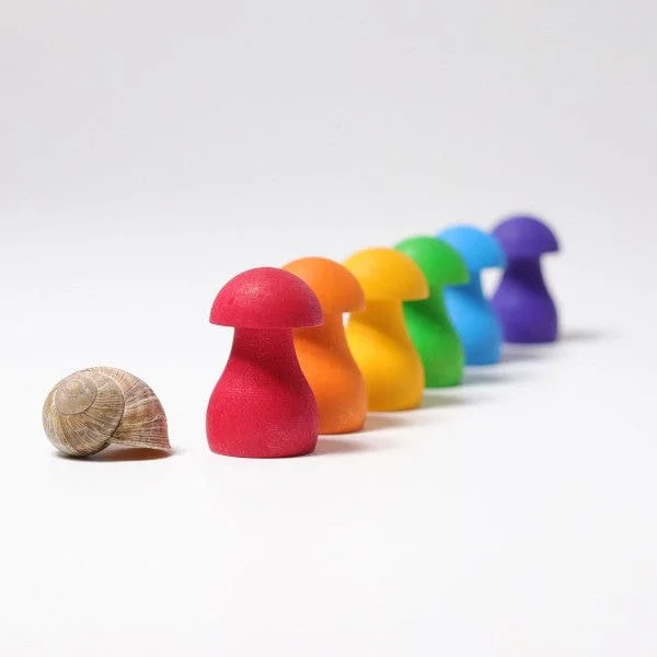 Rainbow Mushrooms