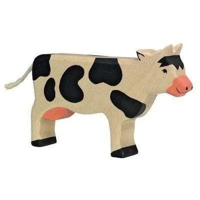 Wooden Standing Cow