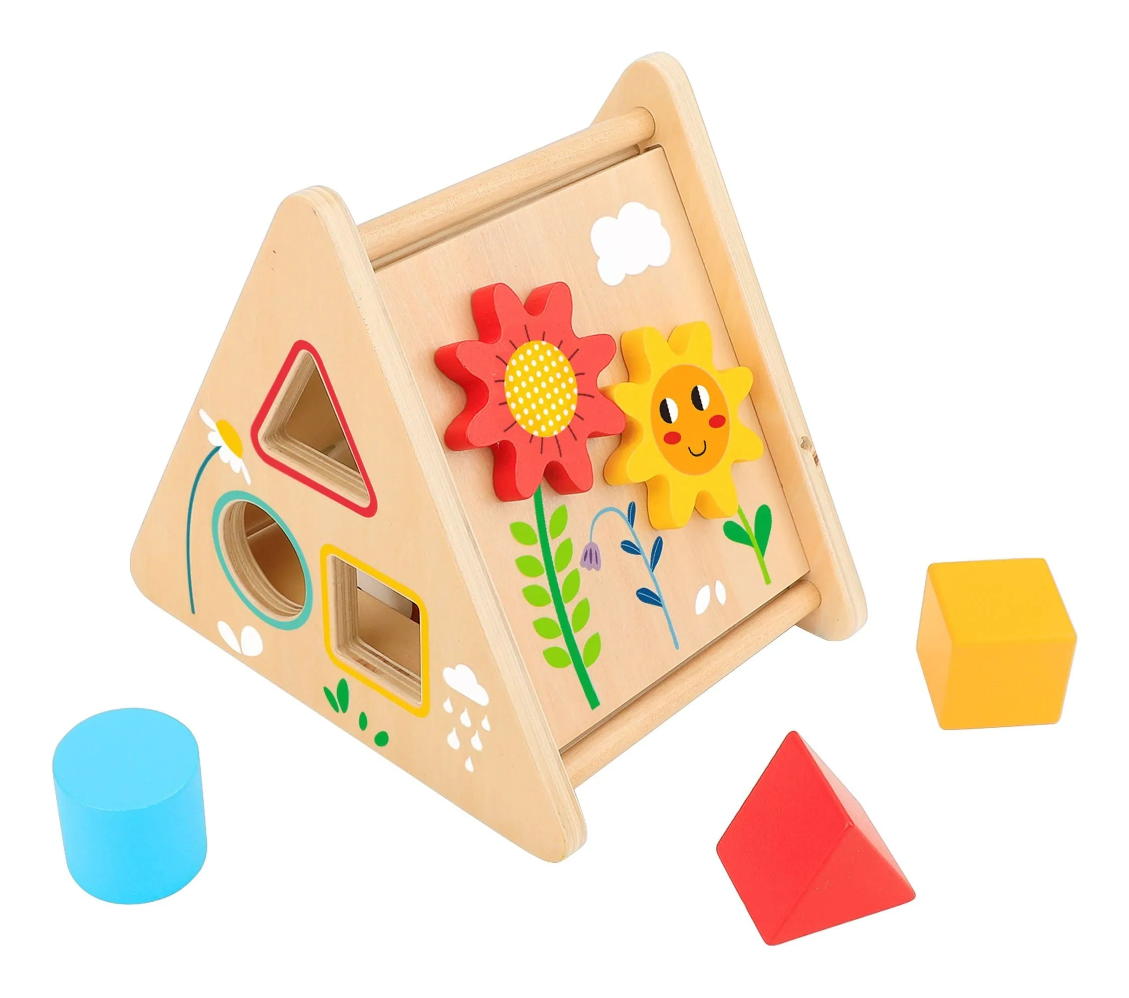 Wooden Activity Triangle Toy