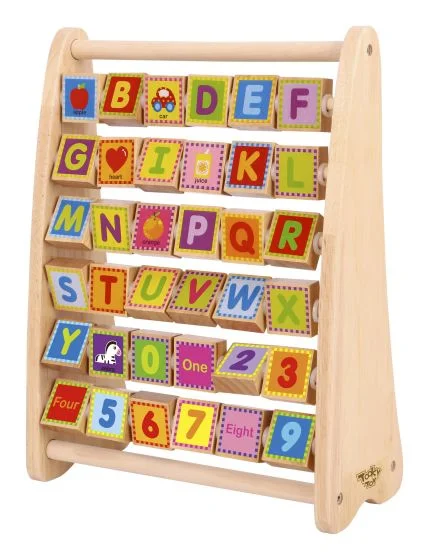 Wooden Alphabet Abacus